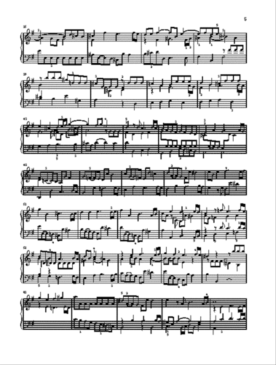 6 Fugues HWV 605-610 and Fugues HWV 611 and 612 Piano Solo scores gallery preview page 6