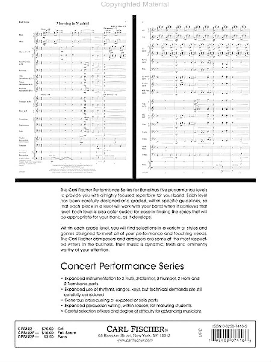 Rifle Regiment Rifle Regiment Concert Band scores gallery preview page 25