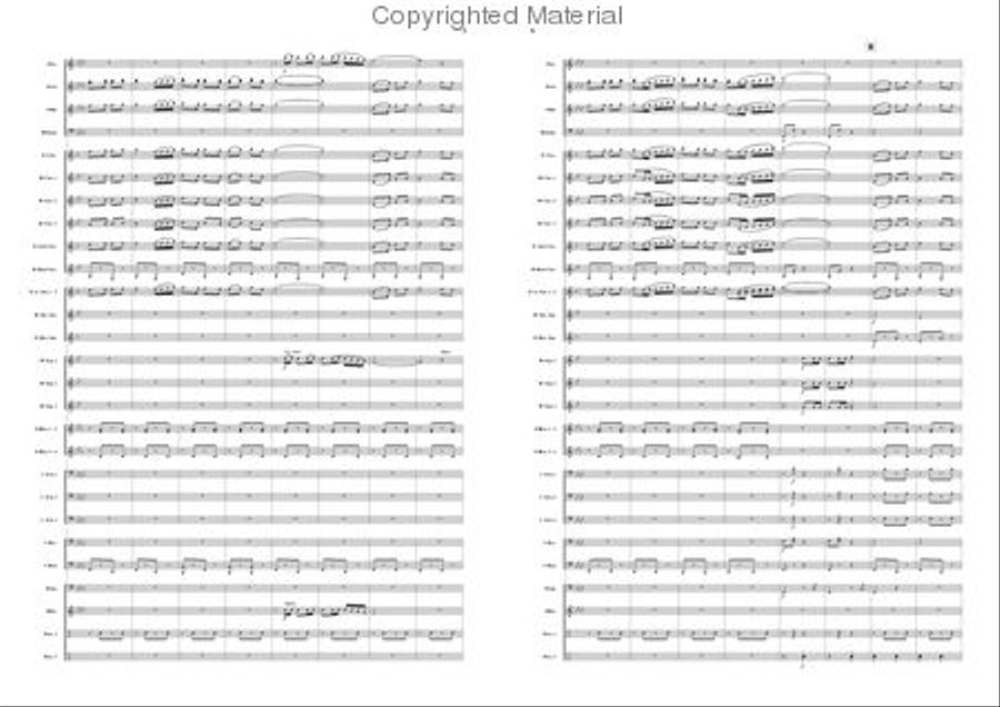 L'Entracte Concert Band scores gallery preview page 3