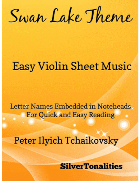 Swan Lake Theme Easy Violin Sheet Music