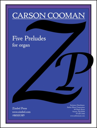 Book cover for Five Preludes