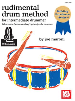 Book cover for Rudimental Drum Method for the Intermediate Drummer