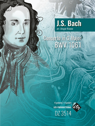 Book cover for Concerto in G Major BWV 1061