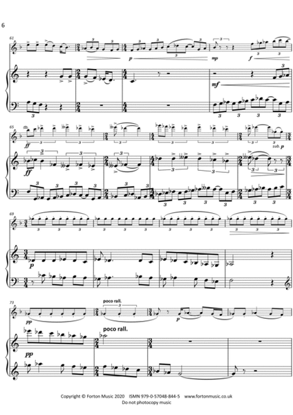 Sonata for Alto Flute and Piano