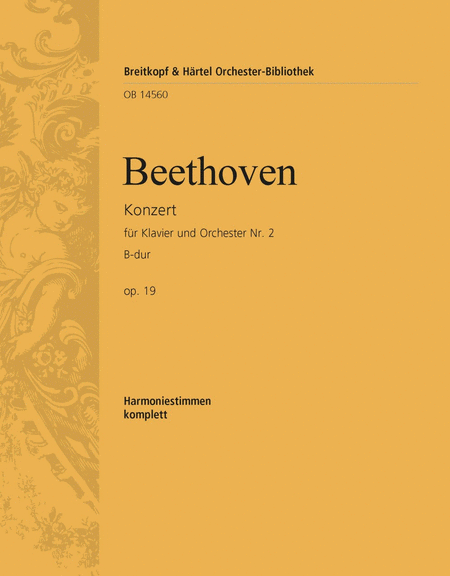Piano Concerto No. 2 in Bb major Op.19