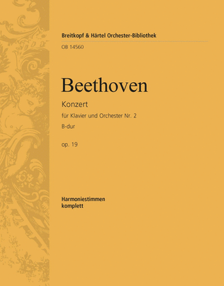 Piano Concerto No. 2 in Bb major Op.19