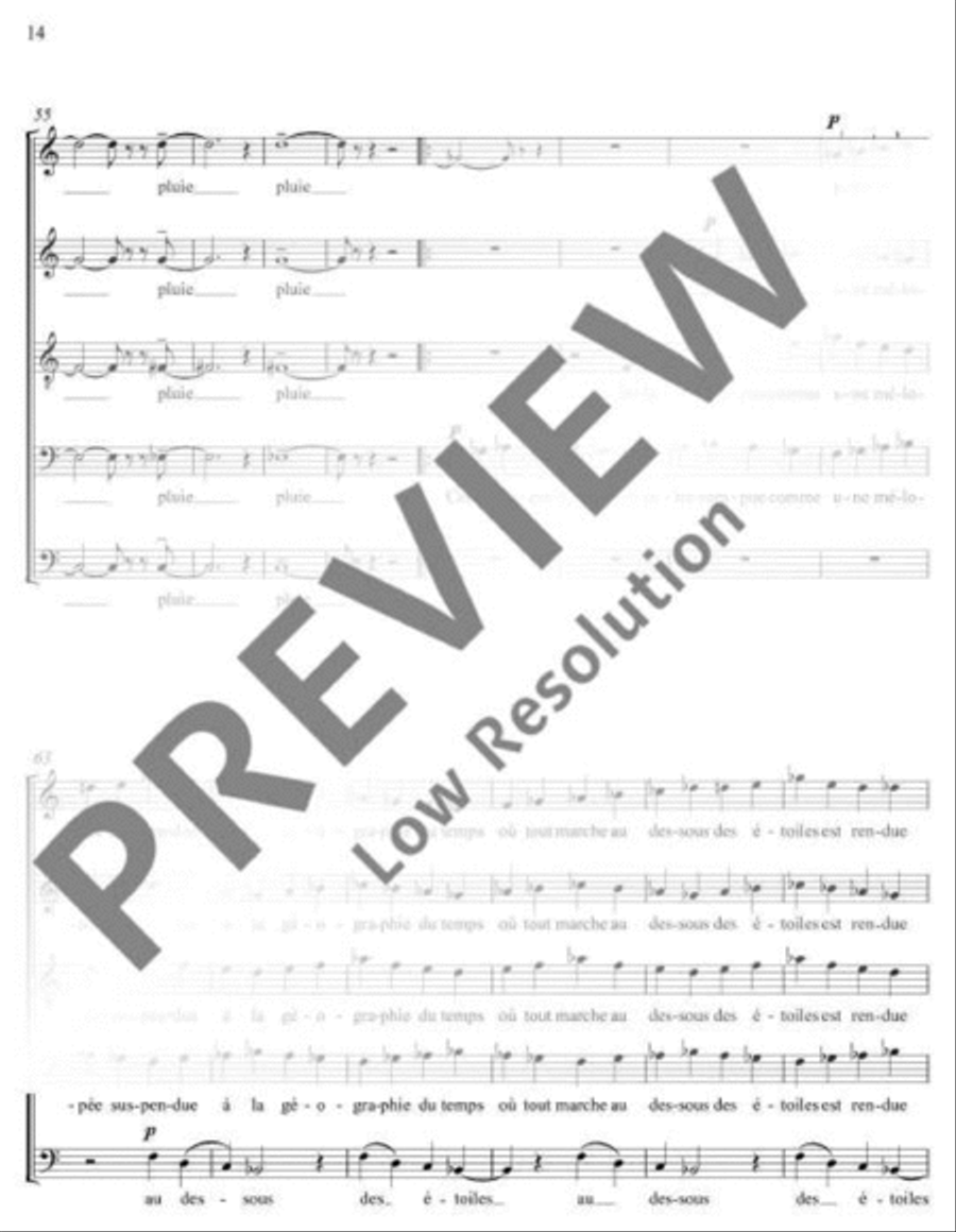 Au dessous des étoiles SATBarB scores gallery preview page 15
