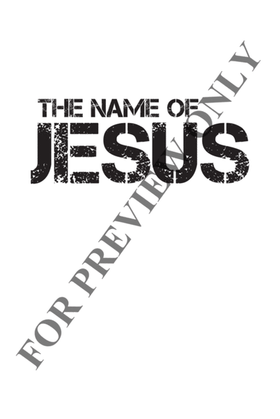 The Name of Jesus - Choral Book