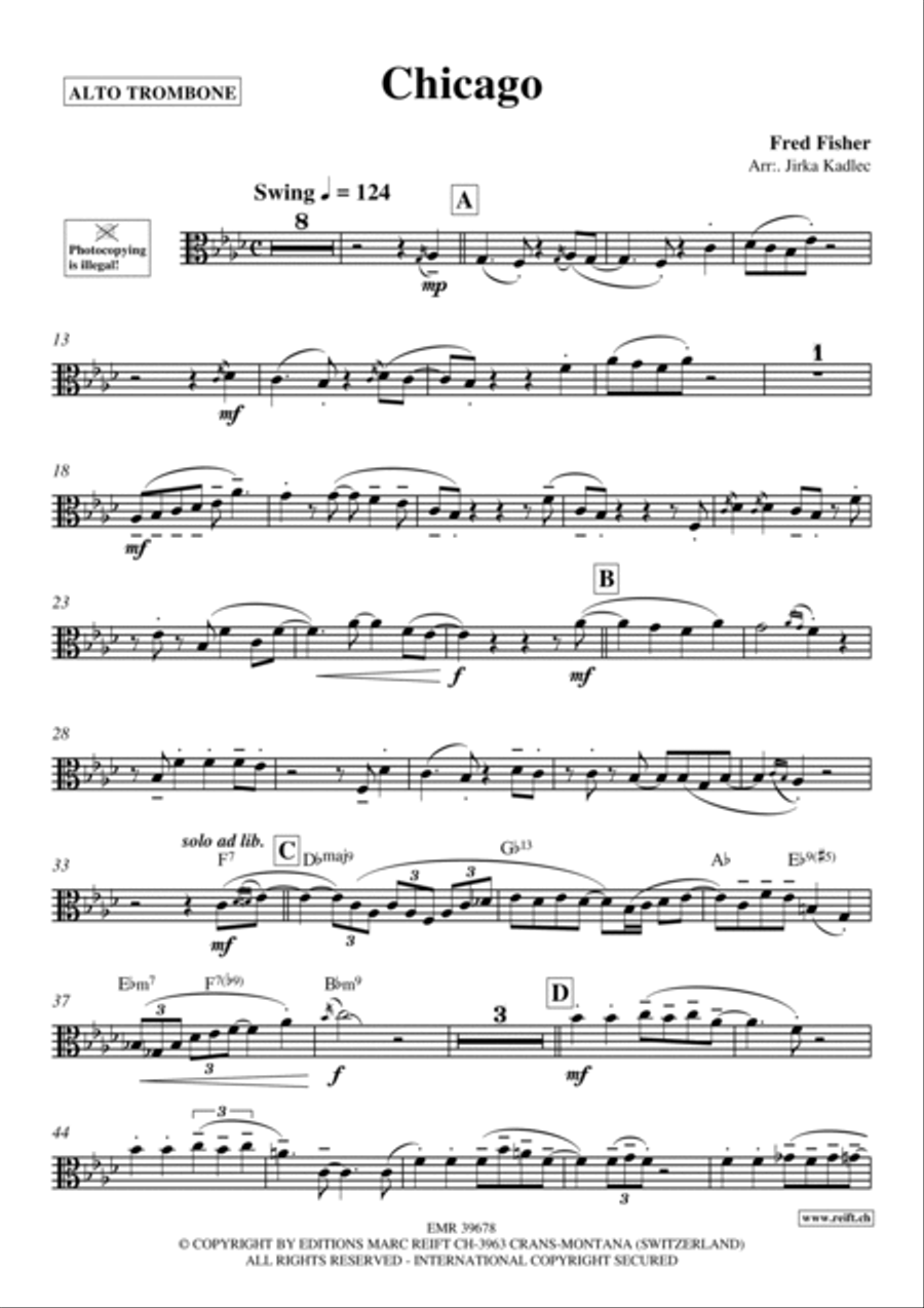 Chicago Piano Accompaniment scores gallery preview page 2