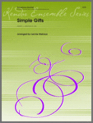 Book cover for Simple Gifts Arr Niehaus Aatb Sax Quartet