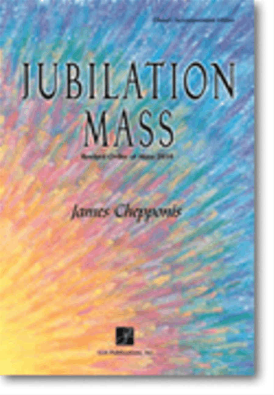Jubilation Mass - Choral / Accompaniment edition 4-Part scores gallery preview page 1