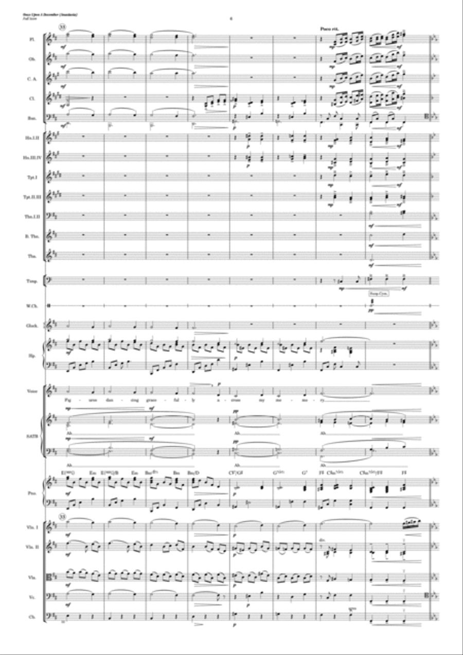 Once Upon A December Full Orchestra scores gallery preview page 6