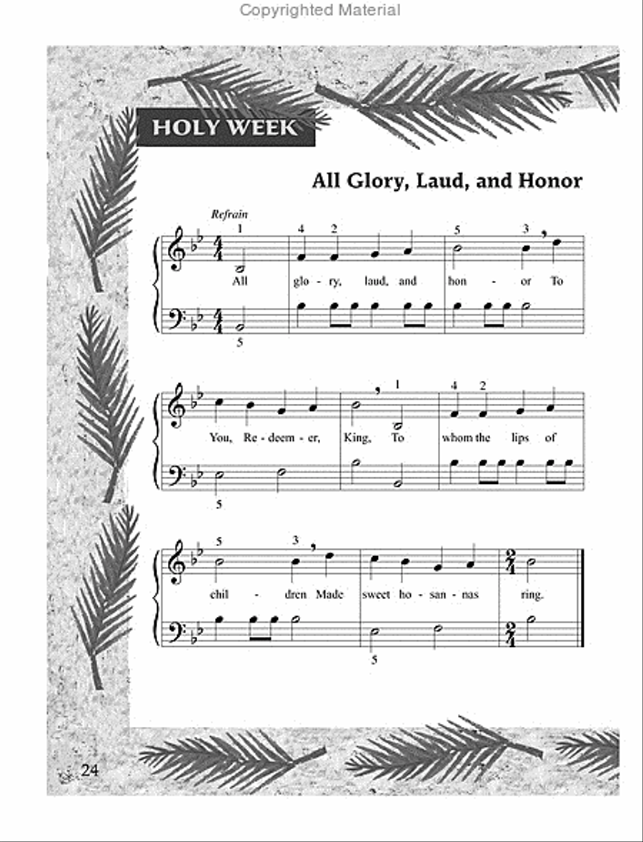 My First Hymnal: Accompaniment Edition Choir scores gallery preview page 6