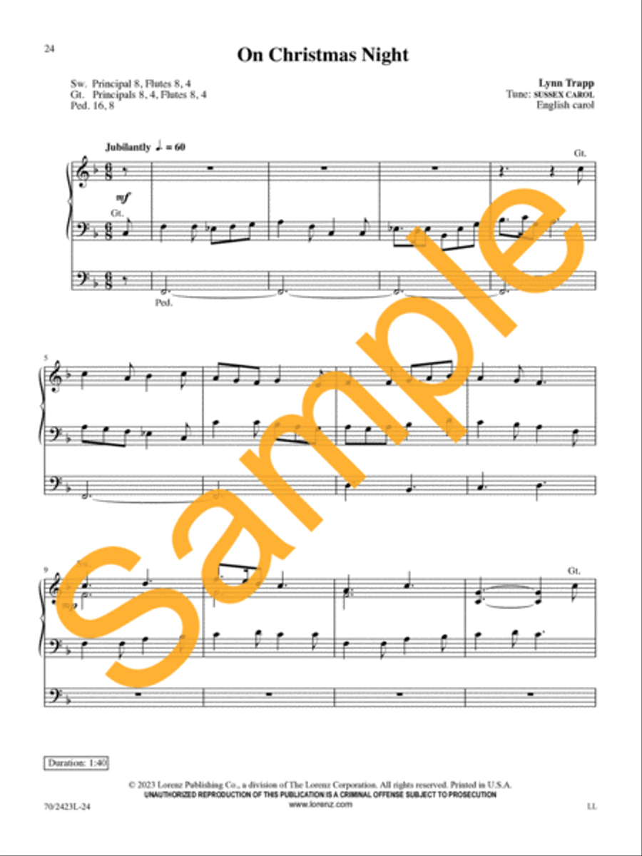 What Star Is This? Organ Solo scores gallery preview page 18