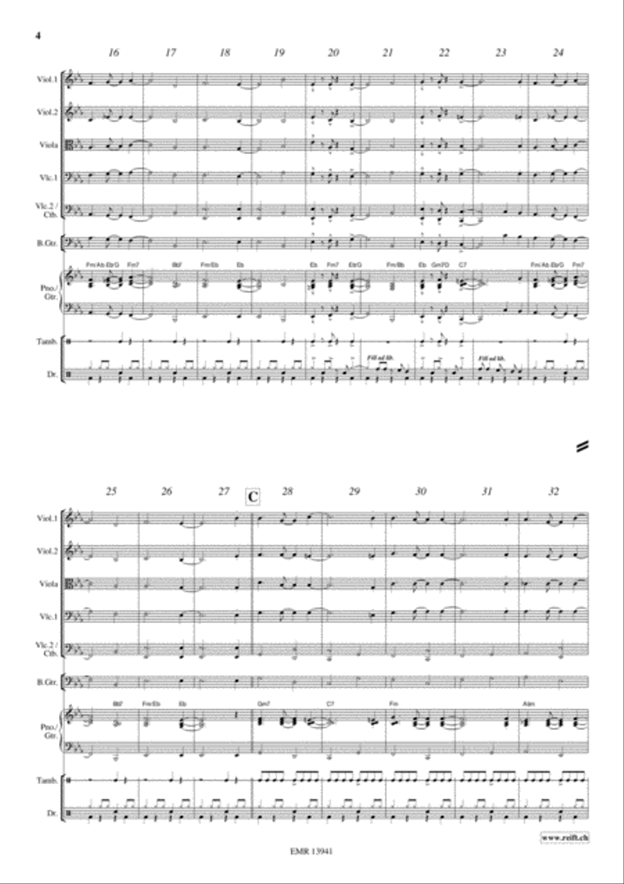 O Christmas Tree O Christmas Tree String Quintet scores gallery preview page 5