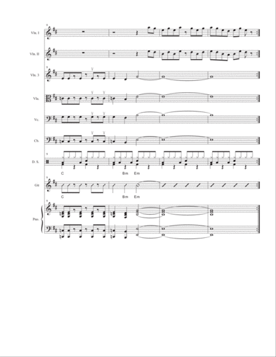 Africa String Orchestra scores gallery preview page 3