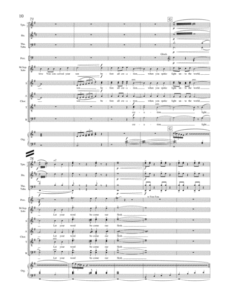 My Beloved Son (Full Score)