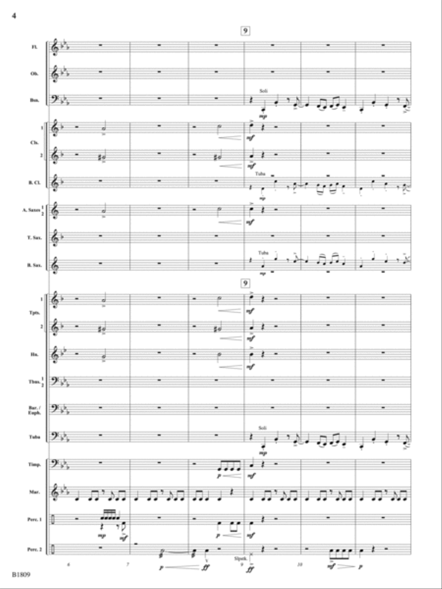 Tripwire: Score Concert Band scores gallery preview page 4