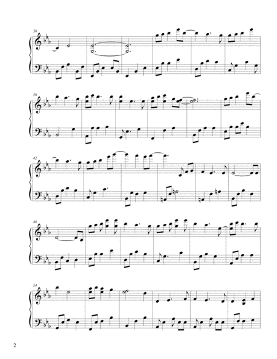 Chasing Fireflies Piano Solo scores gallery preview page 2