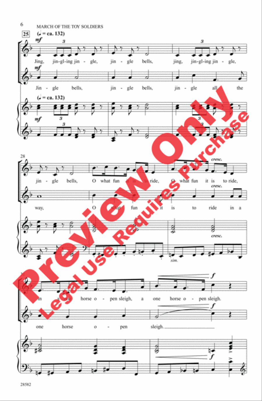 Nutcracker Jingles 2-Part scores gallery preview page 5