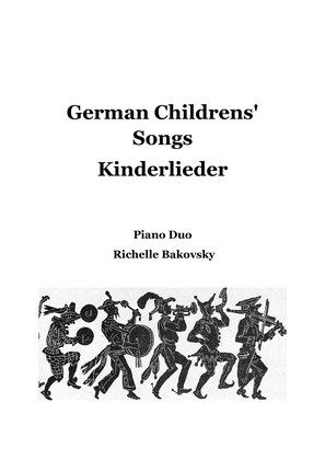 Book cover for R. Bakovsky: German Childrens' Songs for Piano Duet