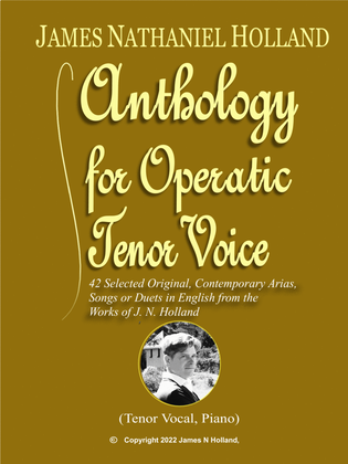 Anthology for Operatic Tenor Voice
