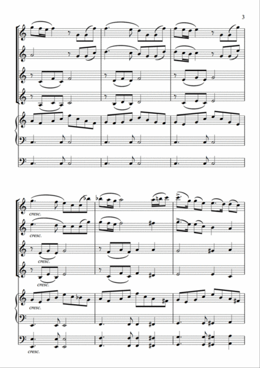 You Needed Me Set of Parts scores gallery preview page 5