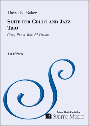 Book cover for Suite for Cello and Jazz Trio (PARTS)