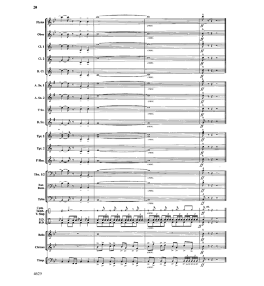 Sirocco Concert Band scores gallery preview page 21