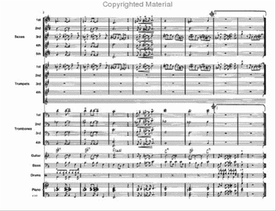Brother Timothy Jazz Ensemble scores gallery preview page 3