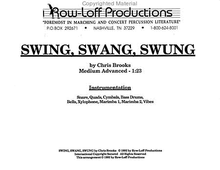 Swing, Swang, Swung image number null