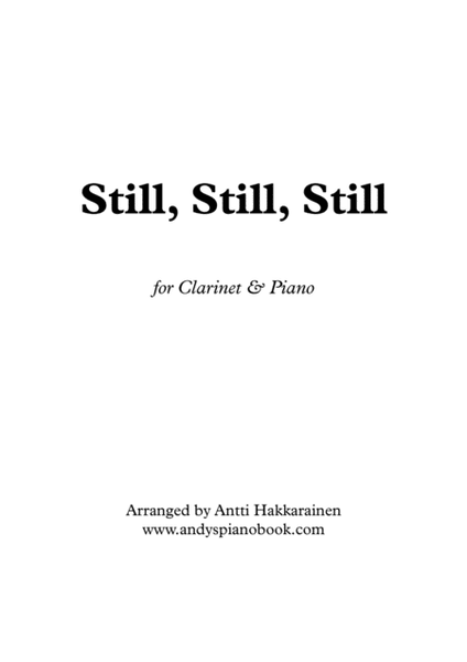 Still, Still, Still - Clarinet & Piano