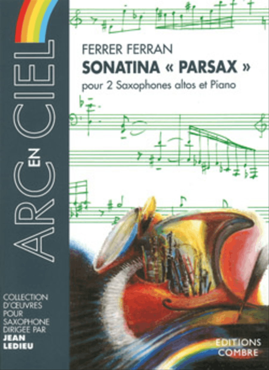 Sonatina Parsax Sonatina Parsax Alto Saxophone scores gallery preview page 1