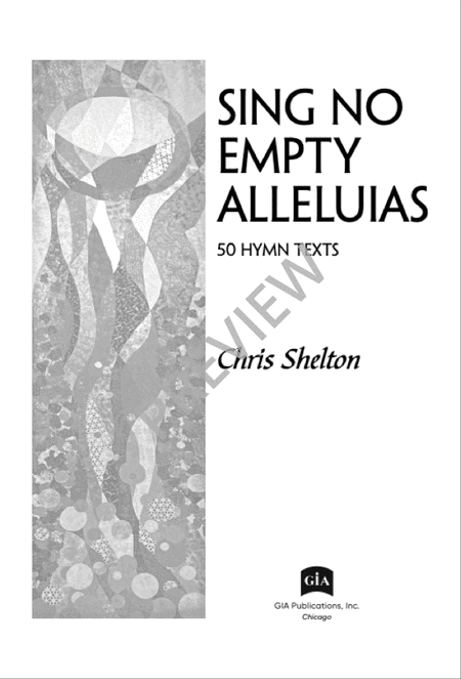 Sing No Empty Alleluias Sacred scores gallery preview page 3