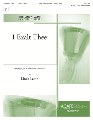 Book cover for I Exalt Thee