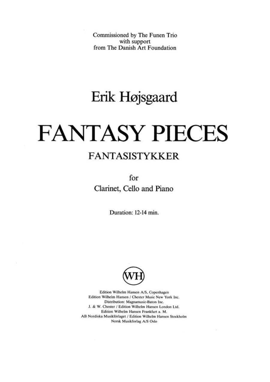 Fantasy Pieces Fantasy Pieces Clarinet scores gallery preview page 1