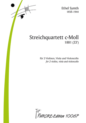 Book cover for Streichquartett c-Moll