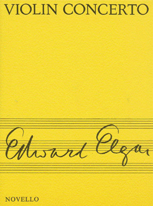 Book cover for Violin Concerto, Op. 61