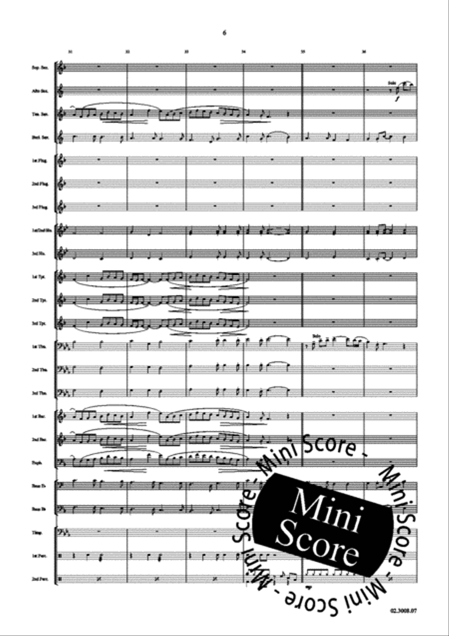 Salt and Pepper Fanfare Band scores gallery preview page 10