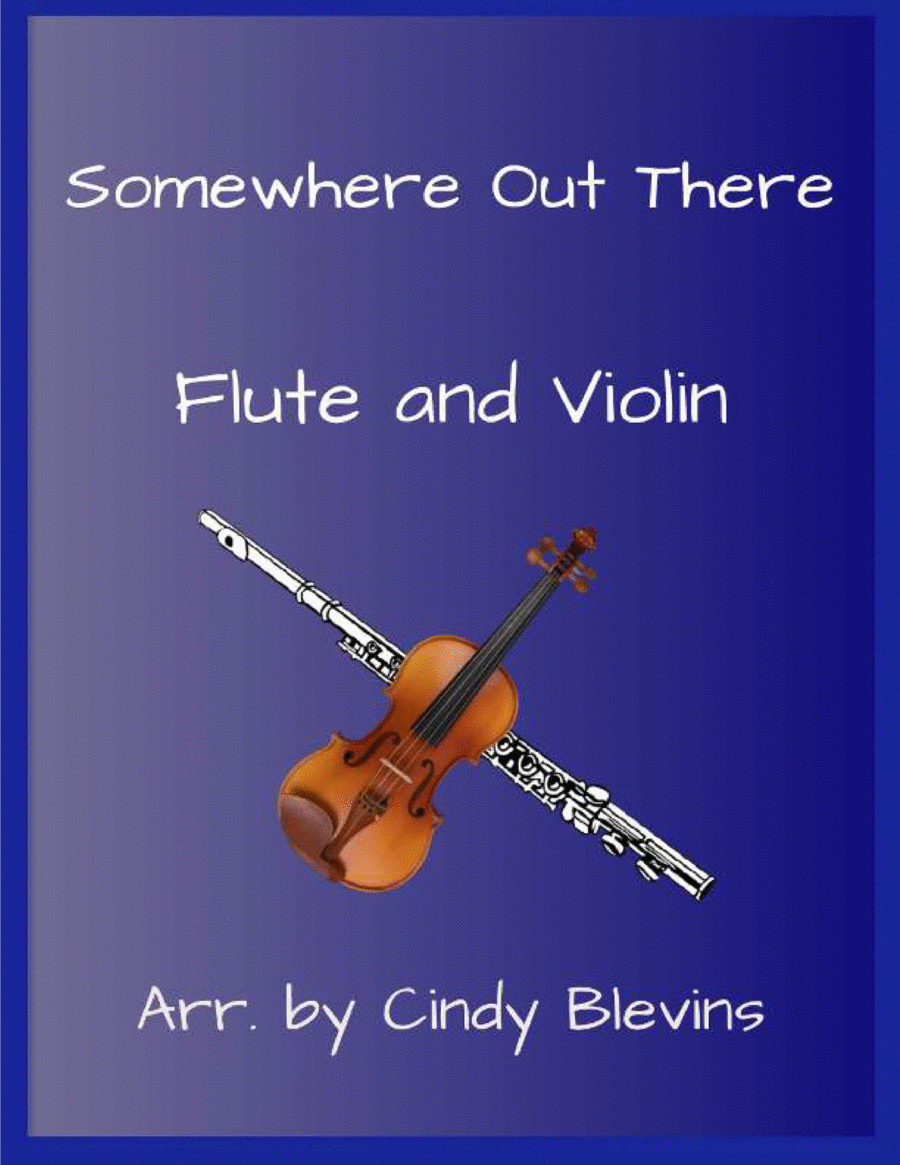 Somewhere Out There Flute scores gallery preview page 1