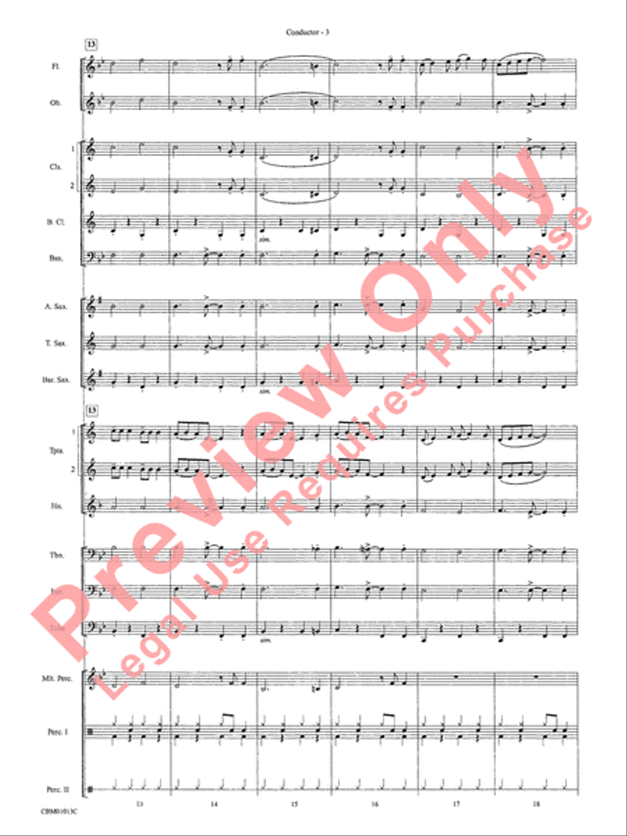 Jingle Bell Rock Concert Band scores gallery preview page 5