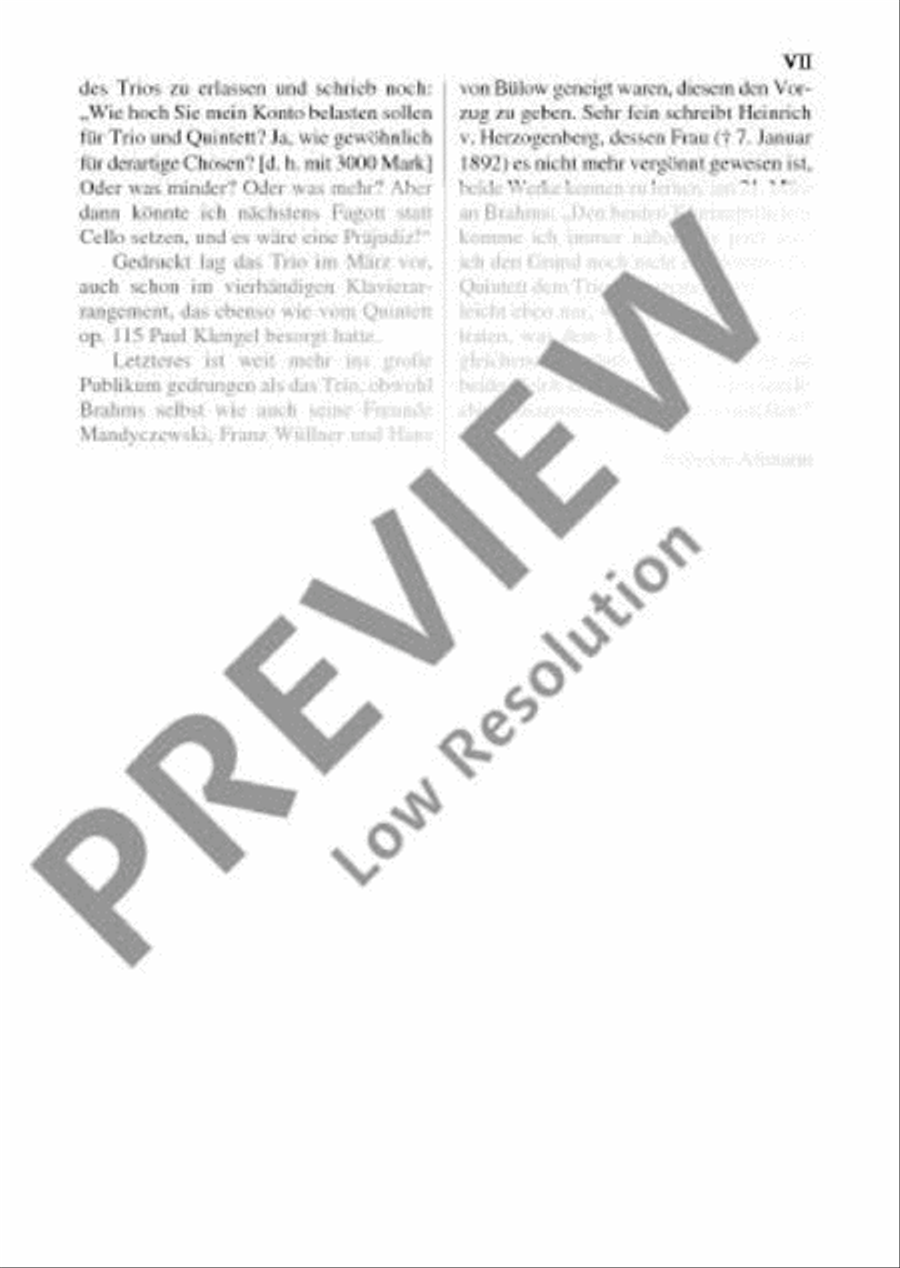 Trio A minor Clarinet scores gallery preview page 8