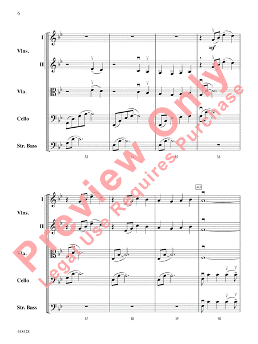 Russian Fantasy Russian Fantasy String Orchestra scores gallery preview page 7