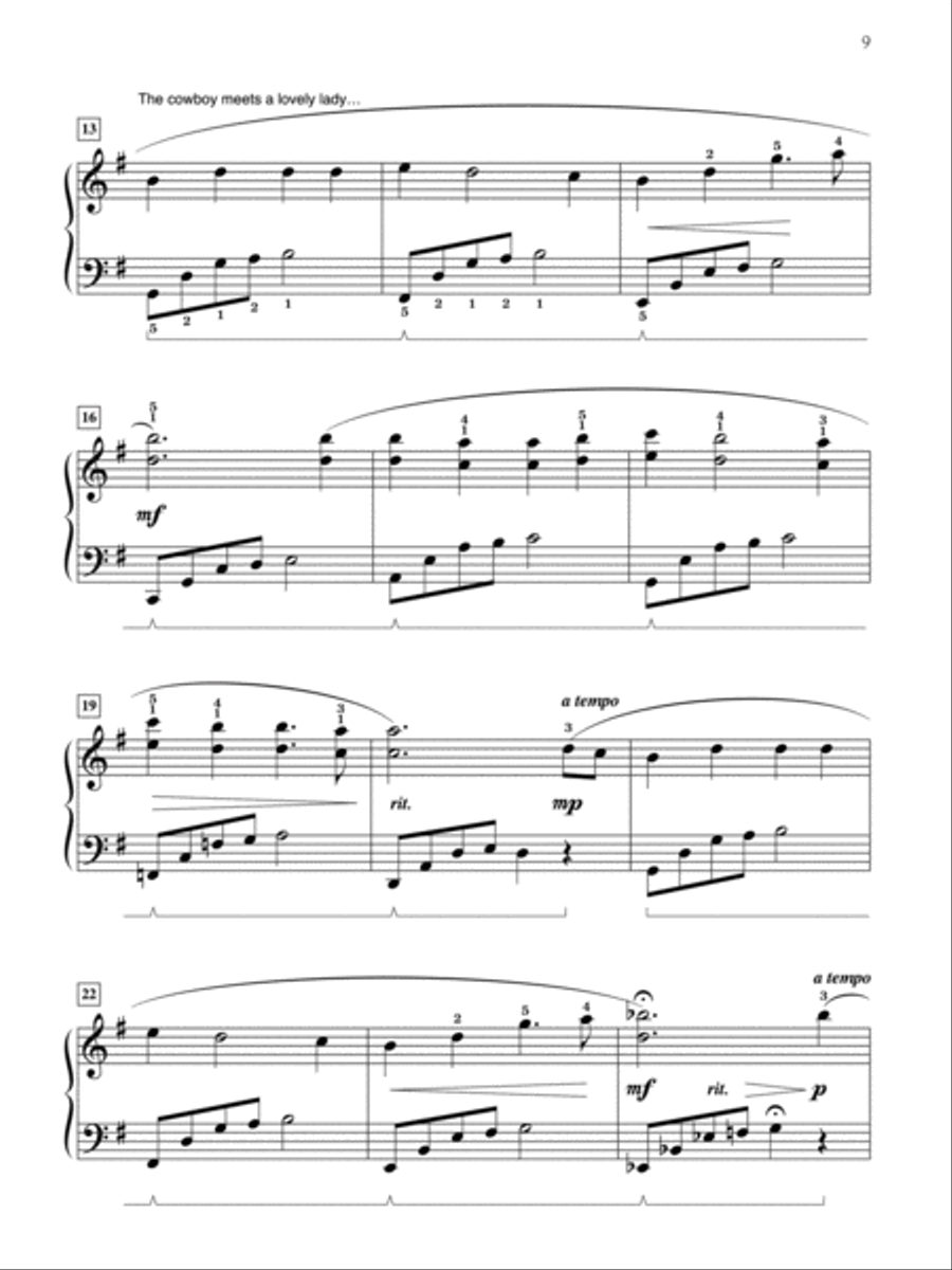 The Lone Star State The Lone Star State Piano Solo scores gallery preview page 5