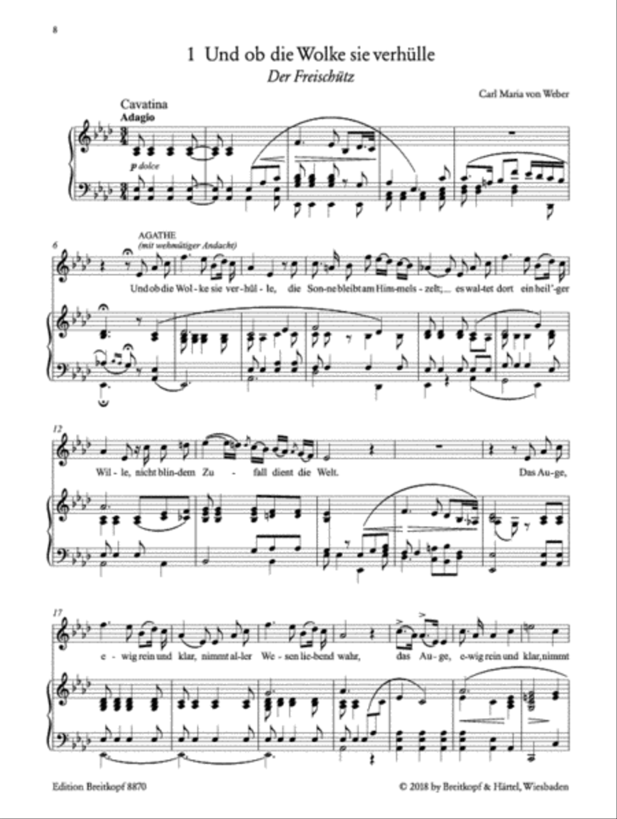 OperAria Soprano Volume 4: dramatisch Piano, Vocal scores gallery preview page 2