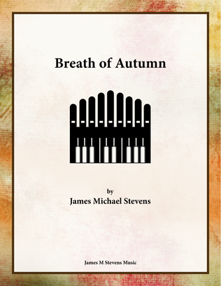 Book cover for Breath of Autumn - Organ Solo