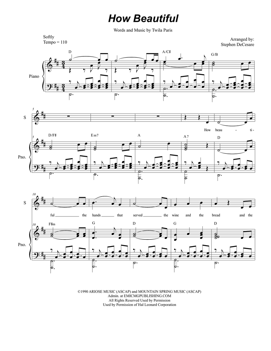 How Beautiful SA scores gallery preview page 1