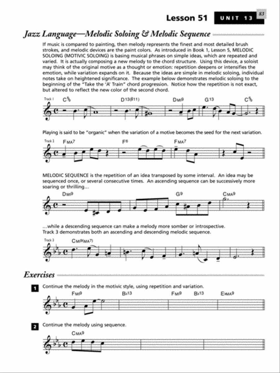 Alfred's Essentials of Jazz Theory, Book 3 Textbook scores gallery preview page 4