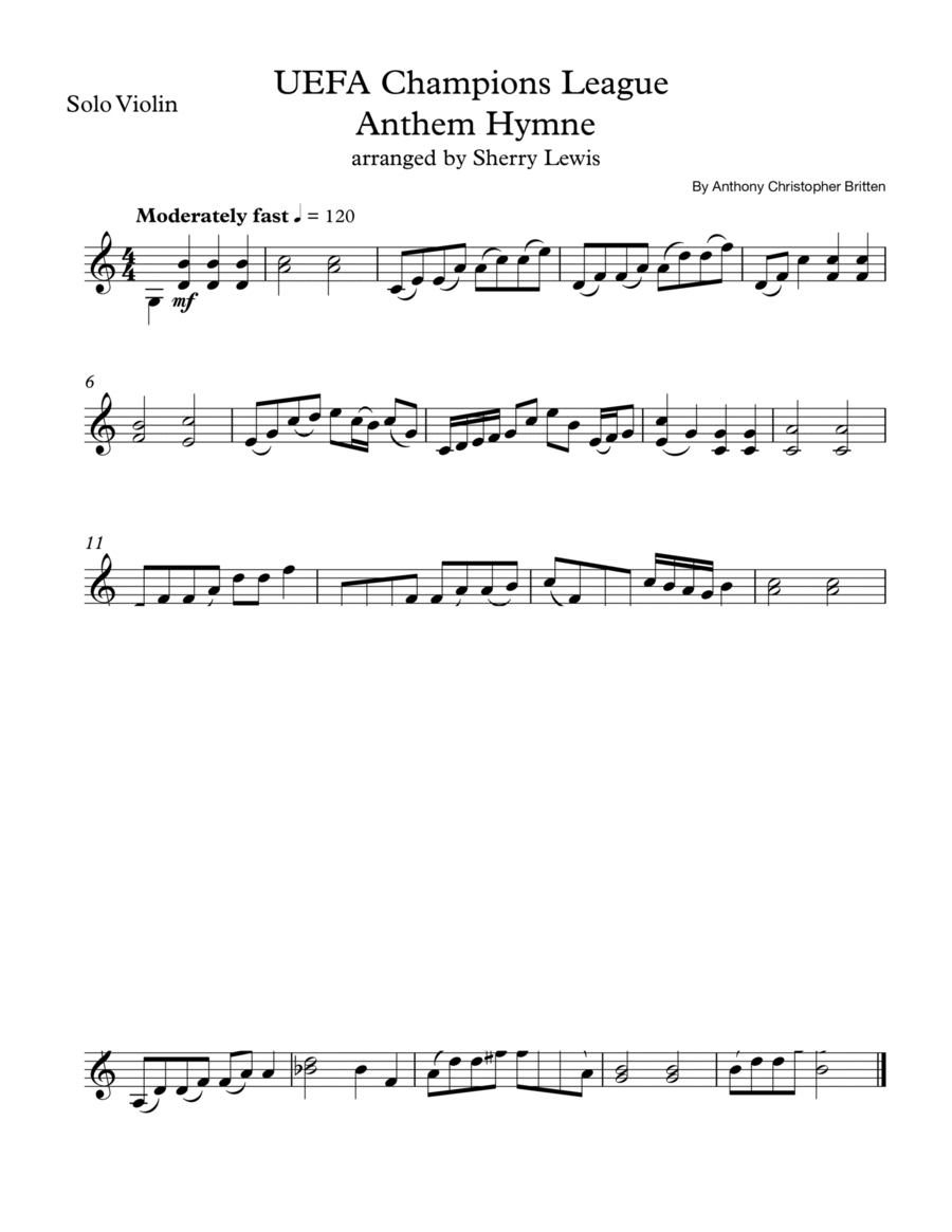 uefa champions league orchestra
