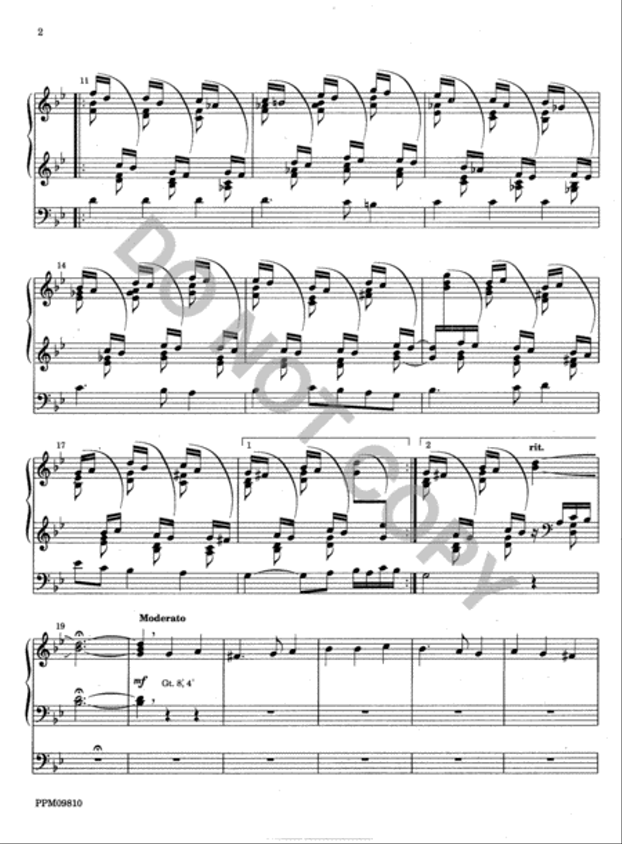 Fantaisie on a National Air Organ scores gallery preview page 3